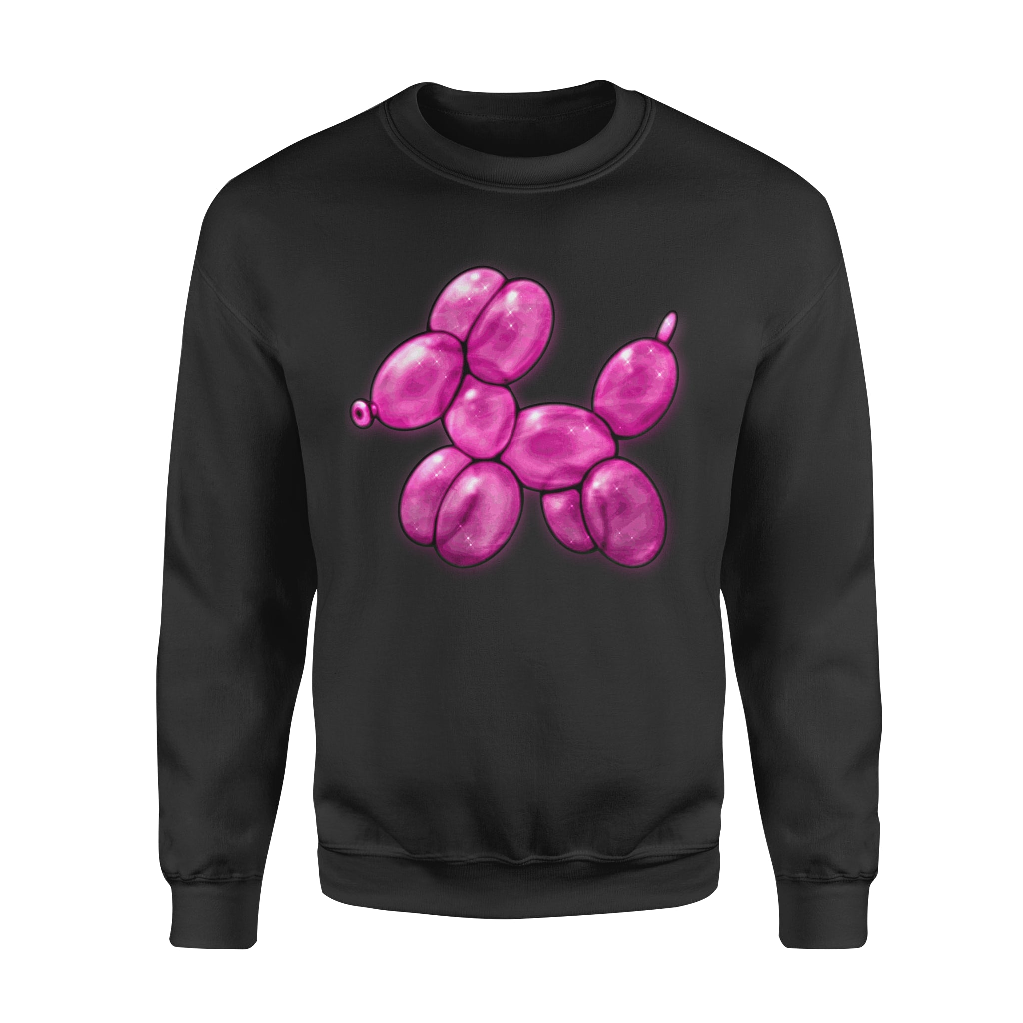 Dog gift idea Pink Balloon Kawaii Pastel Goth Aesthetic T-Shirt – Standard Fleece Sweatshirt