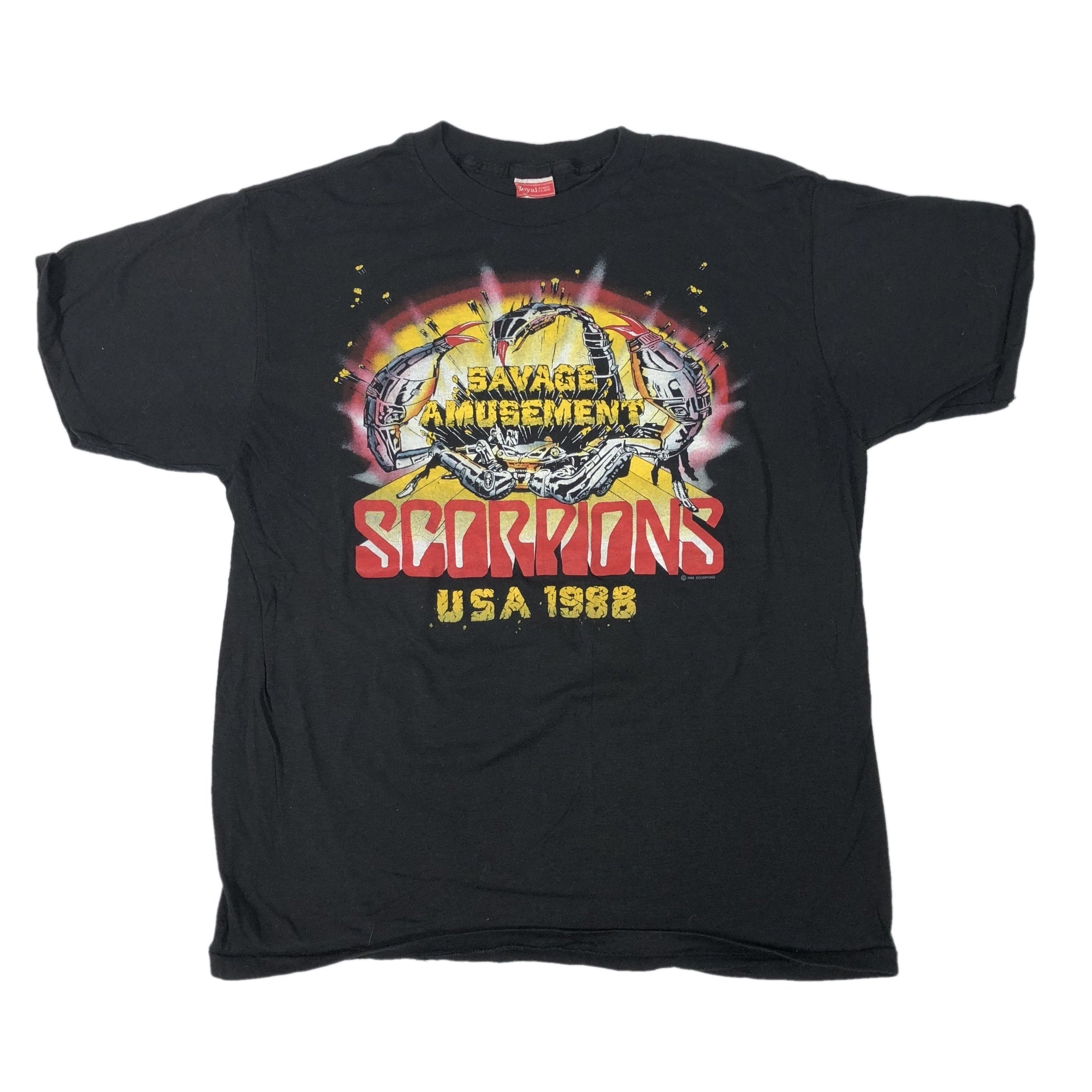 Vintage Scorpions “Savage Amusement USA 1988” T-Shirt