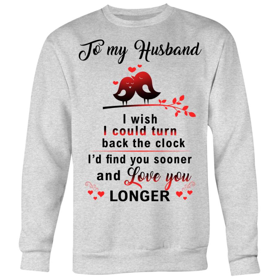 To My Husband Love You Longer Shirts, Husband Shirts, Family Shirts