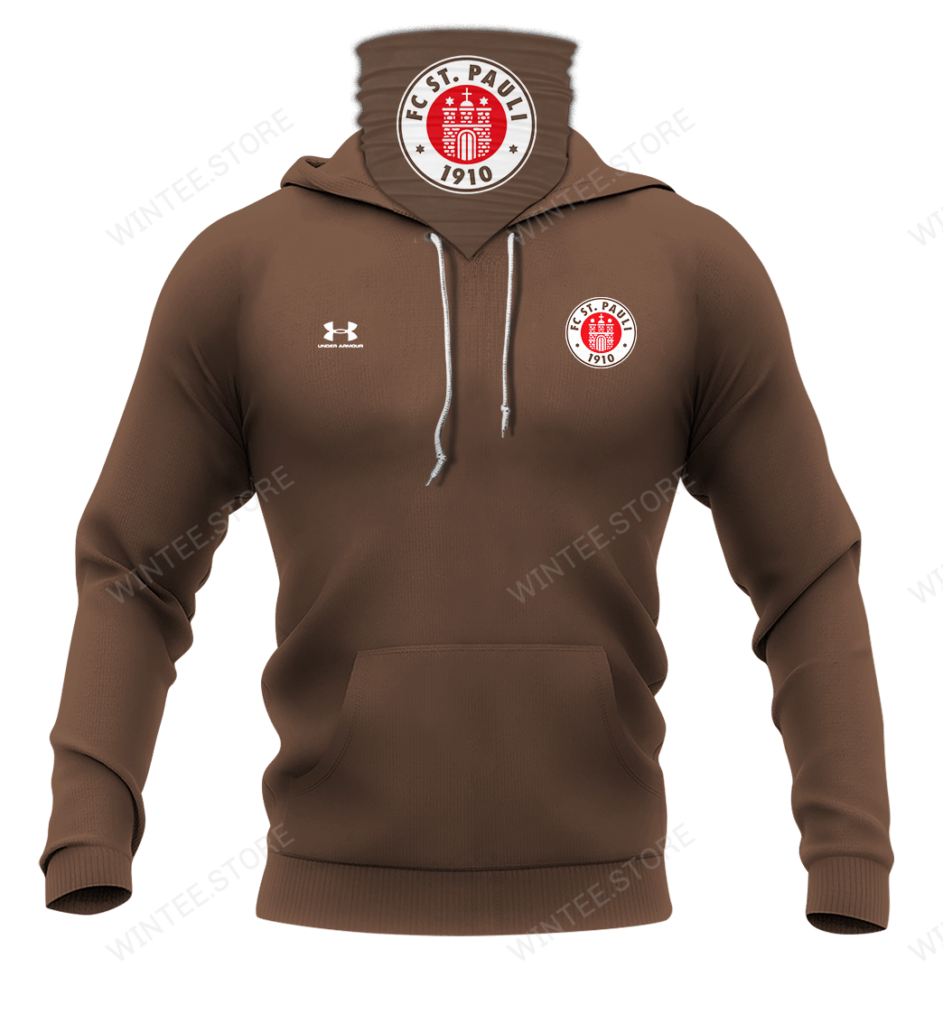 17FCStPauli002 |HoodieMask| CUSTOMIZE YOUR NAME & NUMBER