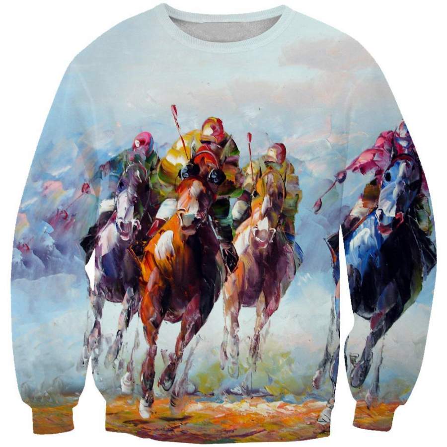 Thoroughbred Horse Sweatshirt – Triple Crown Clothing