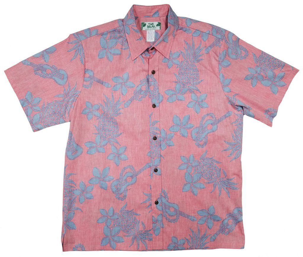 Reverse Ukulele Party Button Up Hawaii Shirt Ha51533