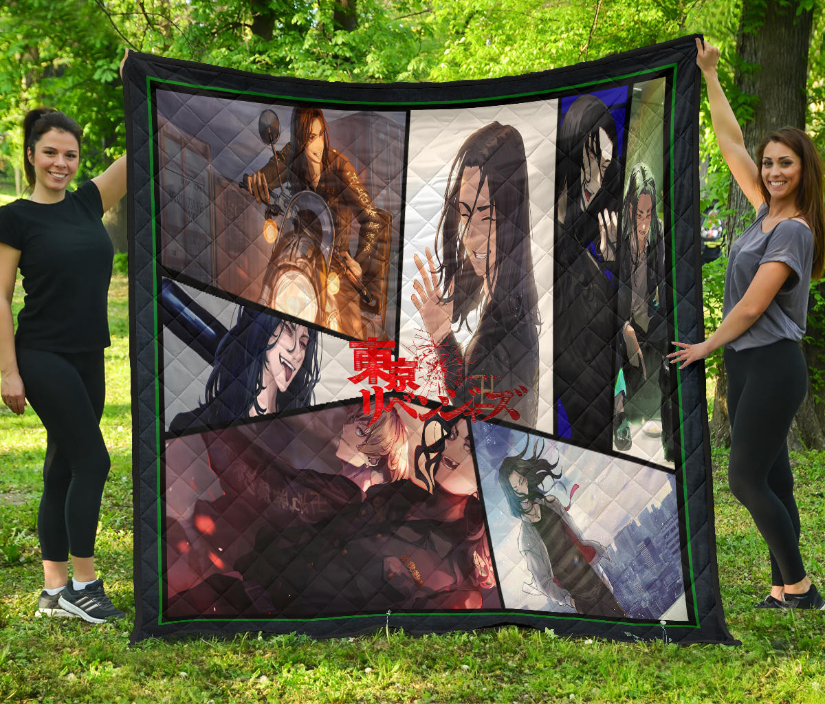 Keisuke Baji Tokyo Revengers Premium Quilt Blanket Anime Home Decor Custom For Fans Na060901