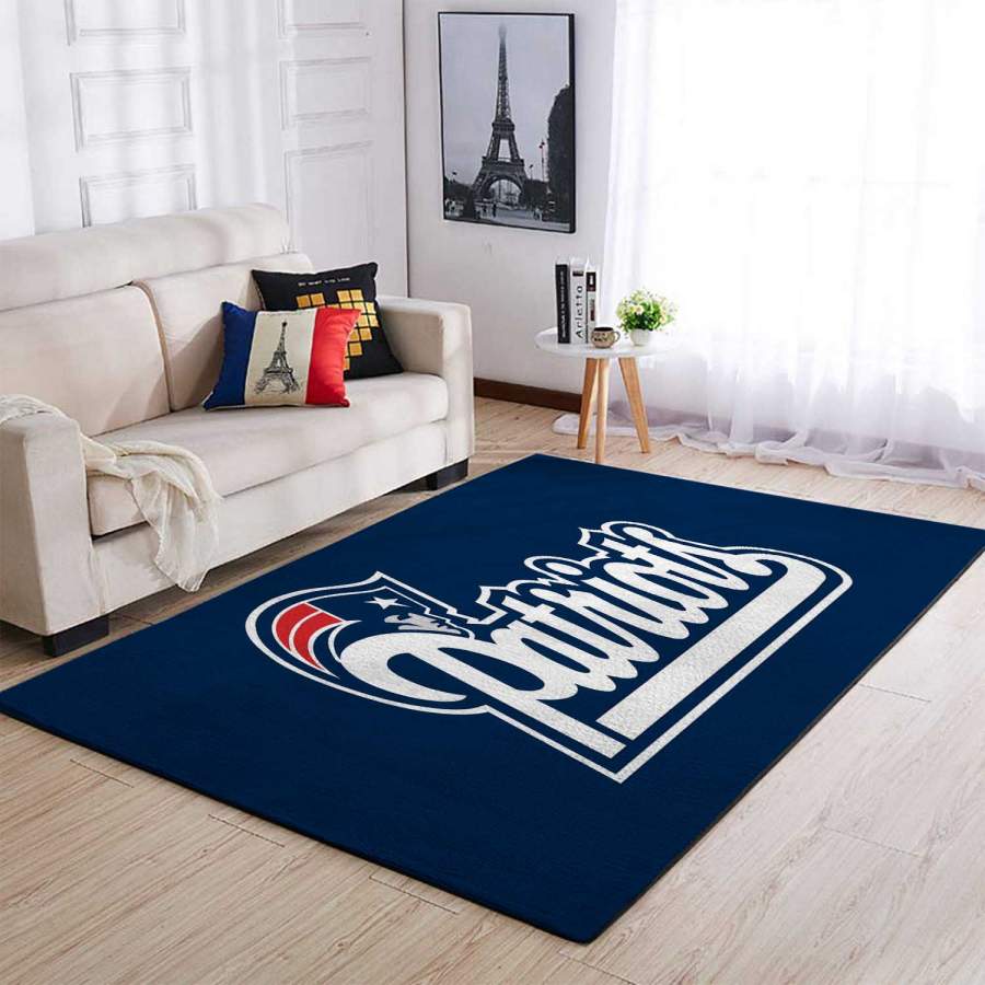 New England Patriots Area Rugs Living Room Carpet Christmas Gift Floor Decor RCDD81F33331