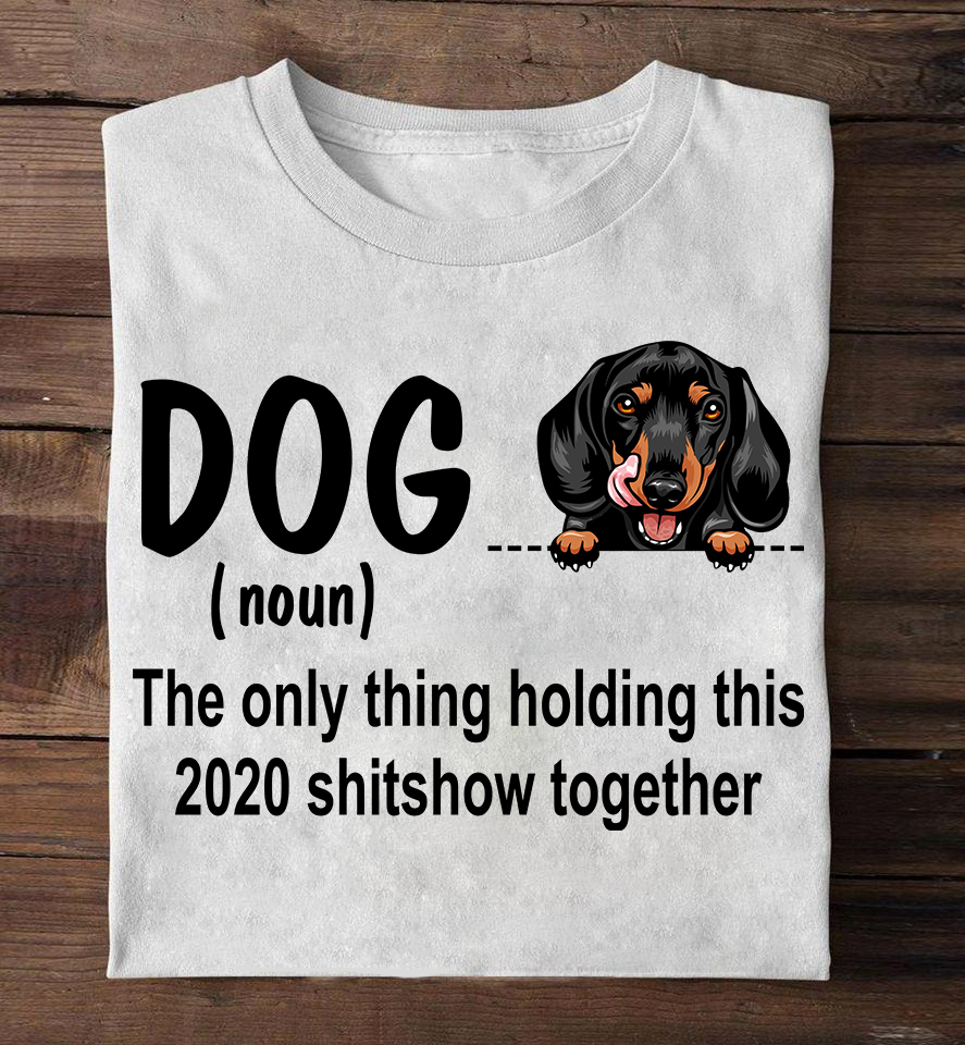 Dog Dachshund Definition Gift Standard/Premium T-Shirt