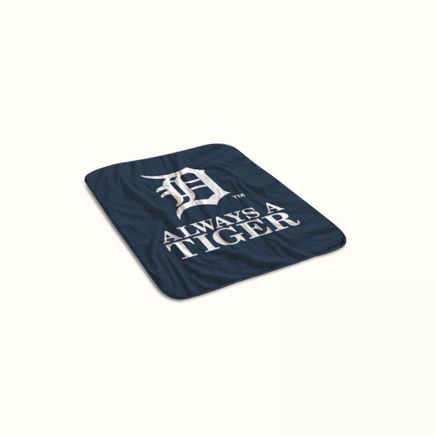 Detroit Tigers Logo Fleece Blanket