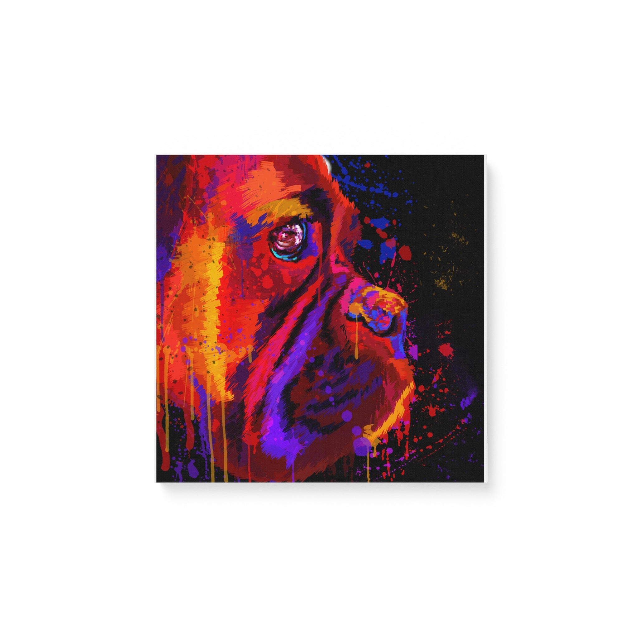 Boxer 3 Water Color – Matte Canvas