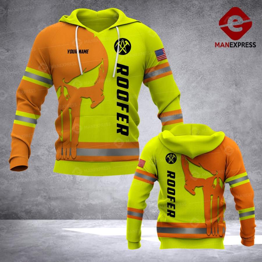 VH CUSTOMIZE Roofer HOODIE 3D ALL OVER PRINT 0312 PMK