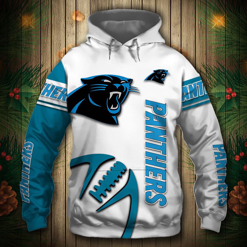 Carolina Panthers Hoodie 3D Graphic Balls Cheap Sweatshirt Pullover