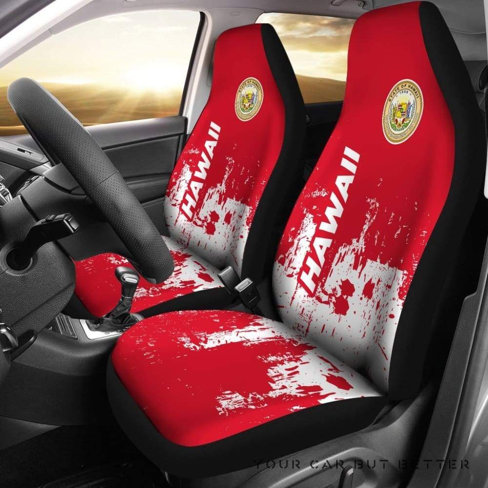 Hawaii Coat Of Arms Car Seat Covers