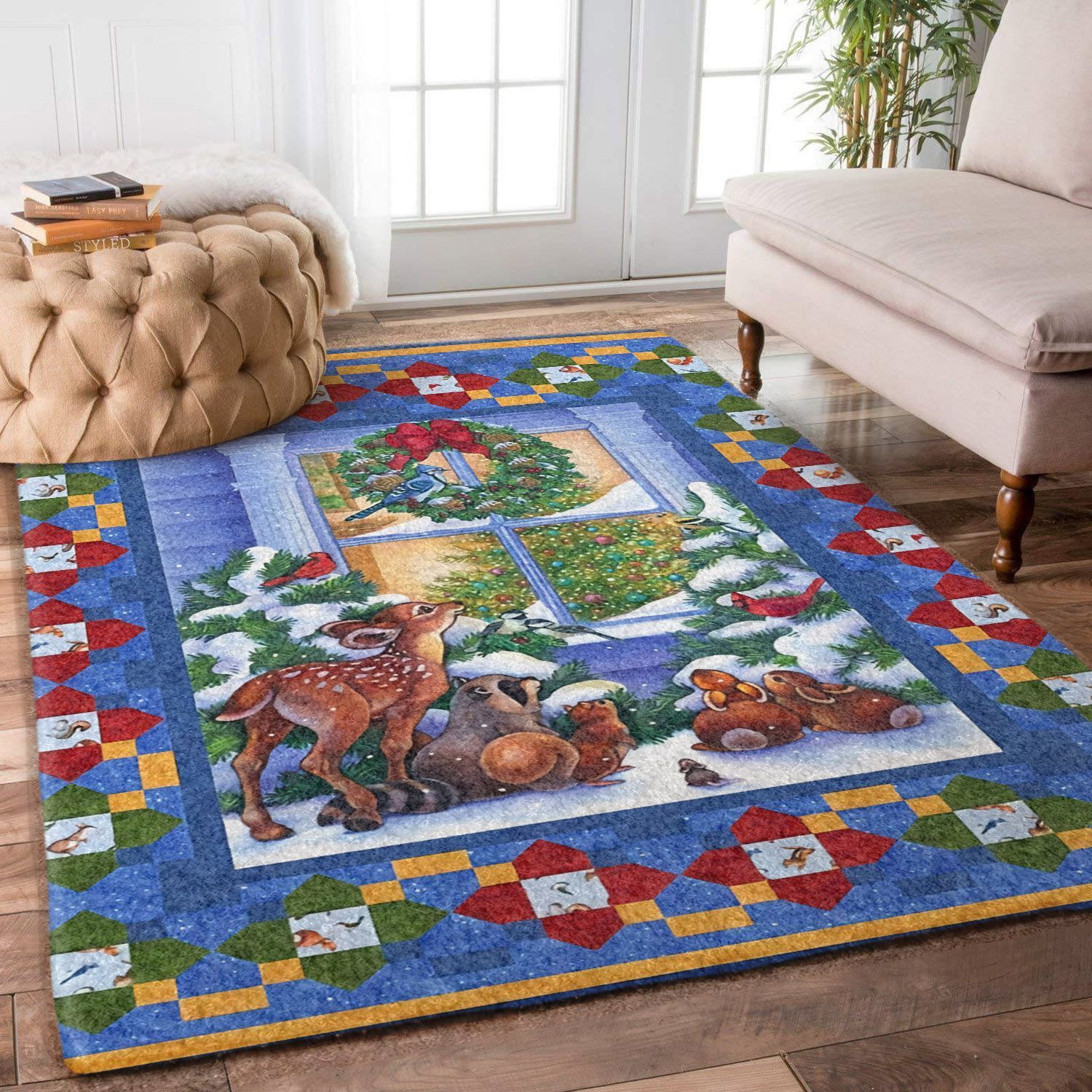 Animal Christmas TN2111005M Rug