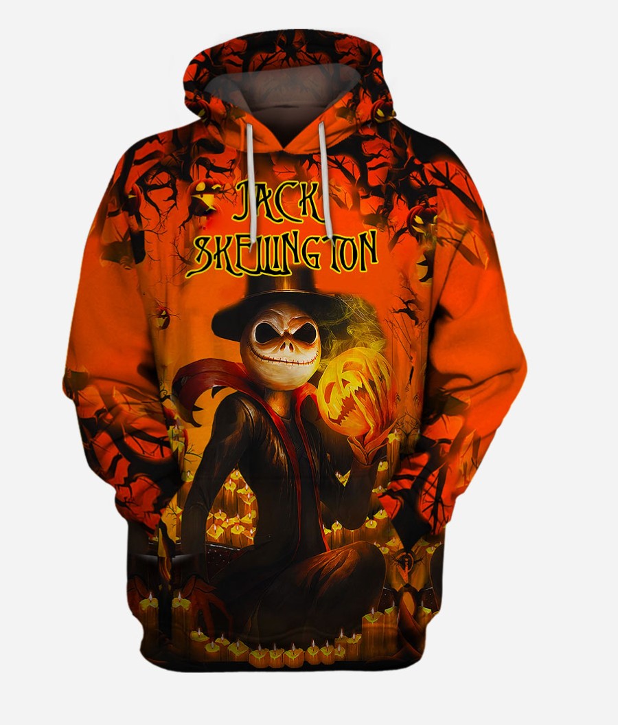 Halloween Gift The Nightmare Before Christmas Characters Jack Skellington Christmas Gift  Hoodie  Sp1