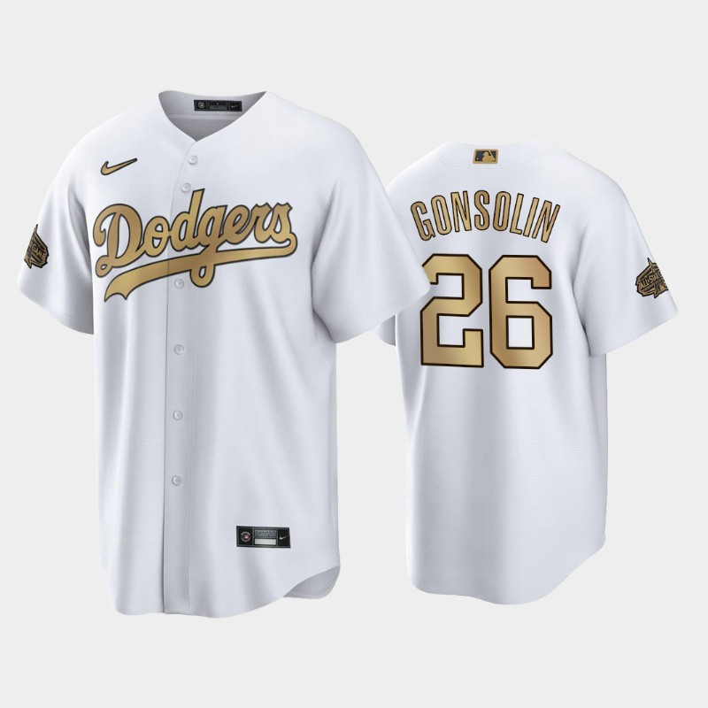 2022-23 All-Star Game Los Angeles Dodgers Tony Gonsolin 26 White Jersey