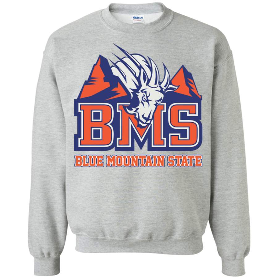 AGR BMS – Blue Mountain State Crewneck Pullover Sweatshirt