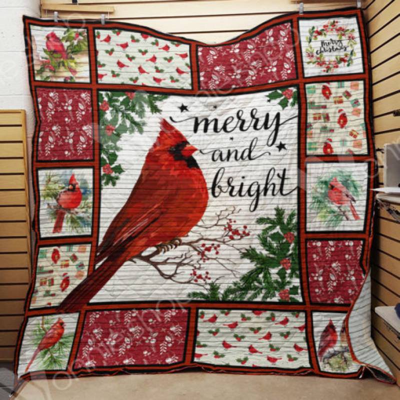 Cardinal Christmas Blanket AU2403 81O34