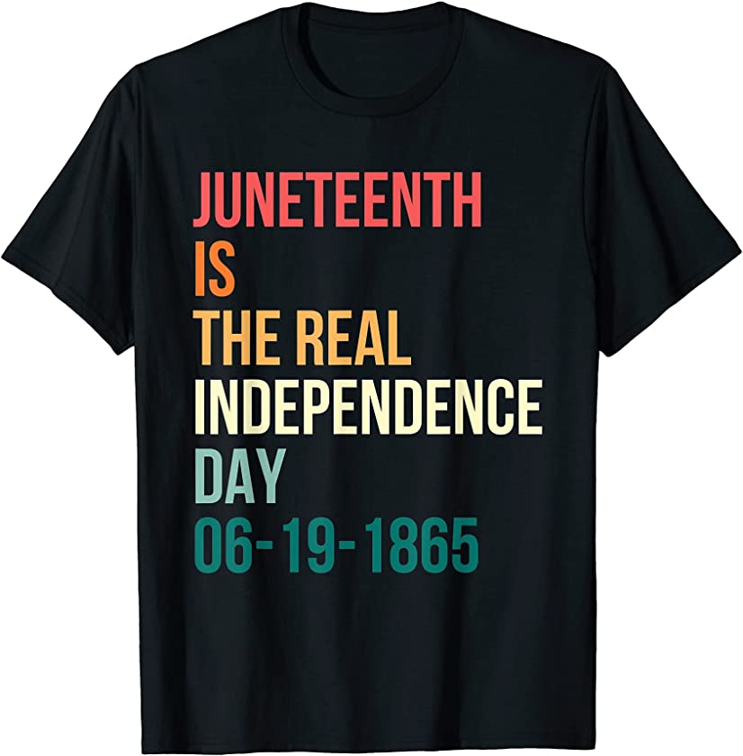 Vintage Juneteenth Freedom Day June 19th 1965 Black History T-Shirt