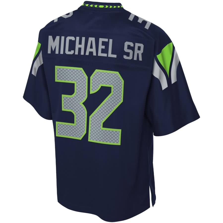 Christine Michael Seattle Seahawks NFL Pro Line Player Jersey – College Navy