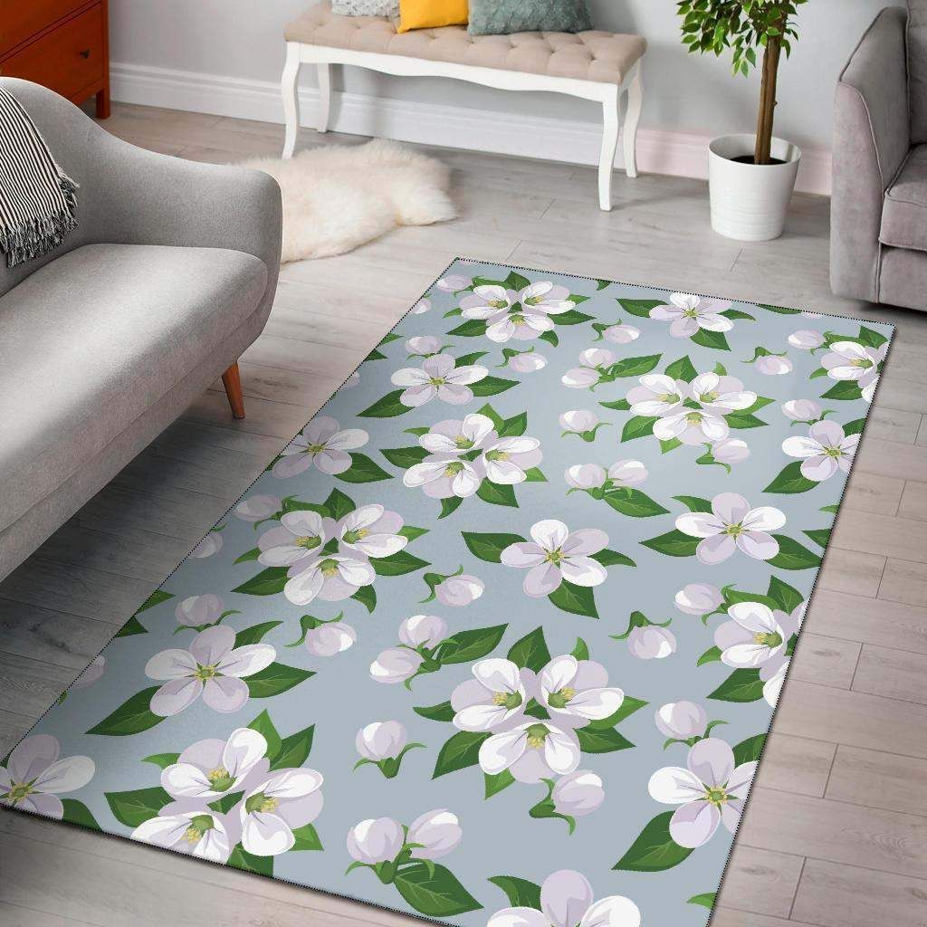 Apple Blossom Pattern Print Design Limited Edition  Sku 263440 Rug