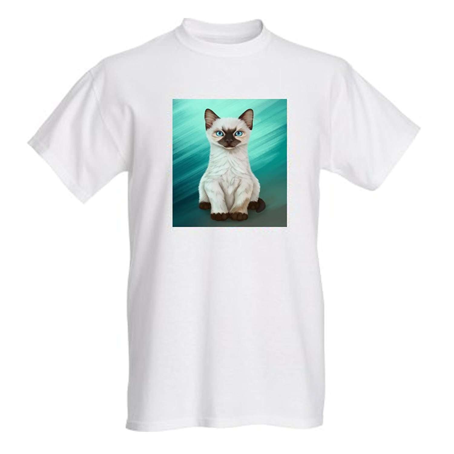 Men’S Siamese Kitten Cat T-Shirt