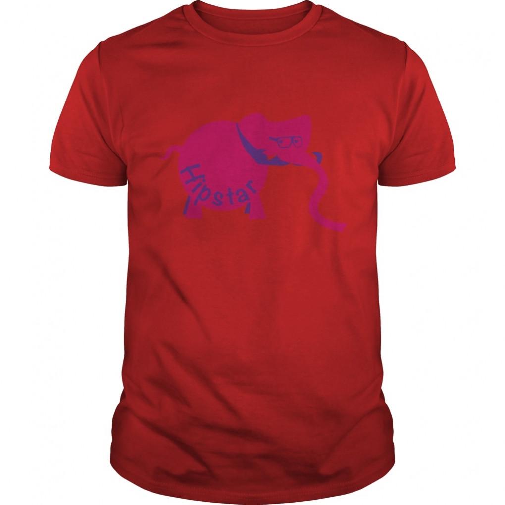 Hipster Elephant  Guys Tee 956397785