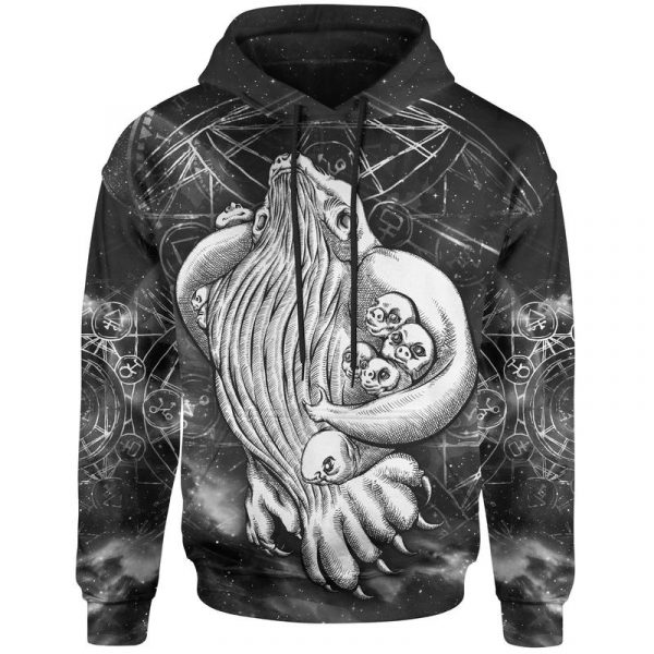 Ruddycheeks Hoodie, Skywhale Papa Is Coming Back Art