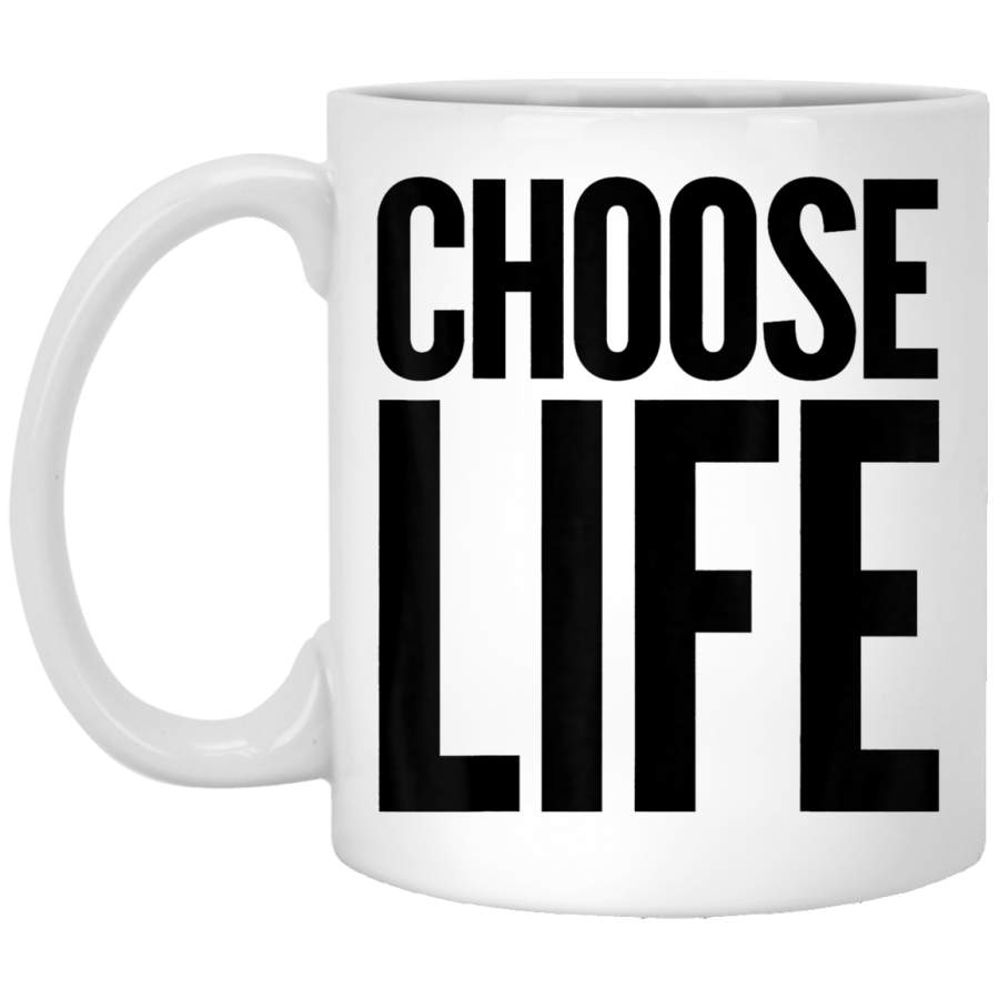 Choose Life Vintage Retro Coffee Mug