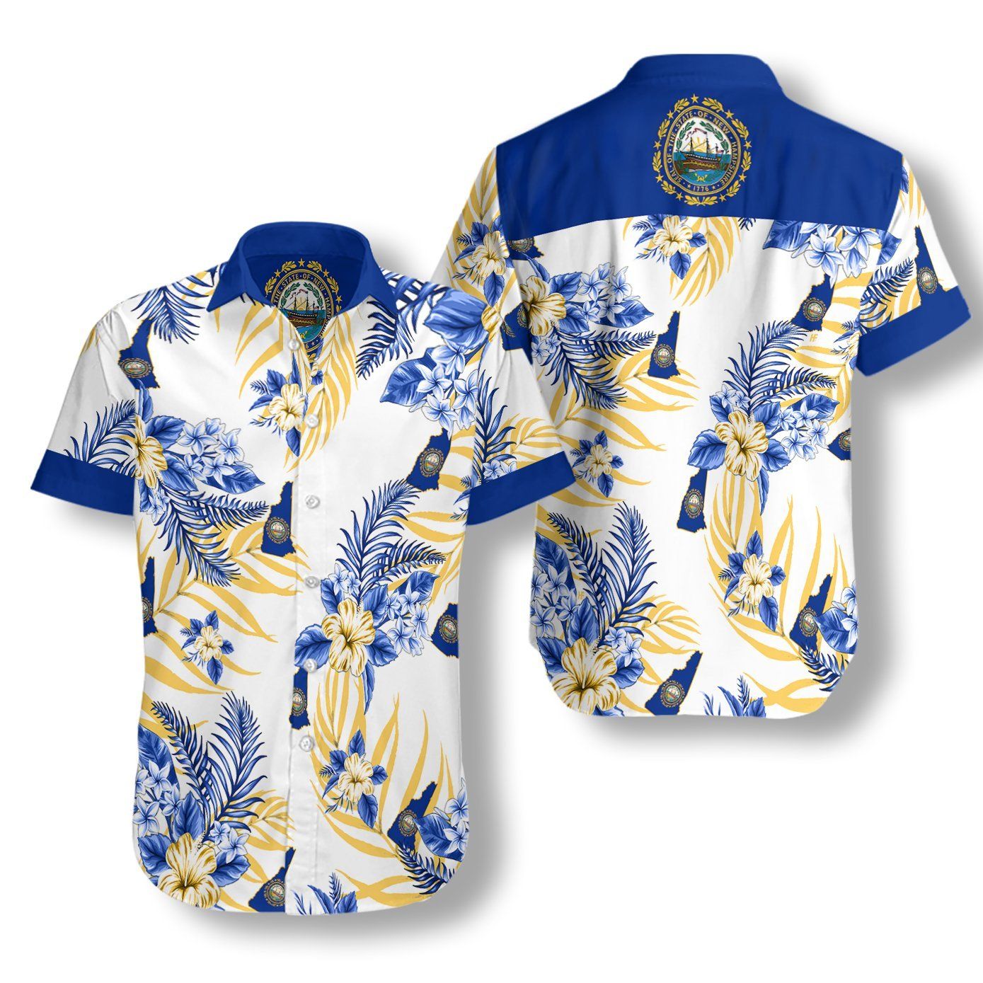 New Hampshire Proud Ez05 0907 Hawaiian Shirt