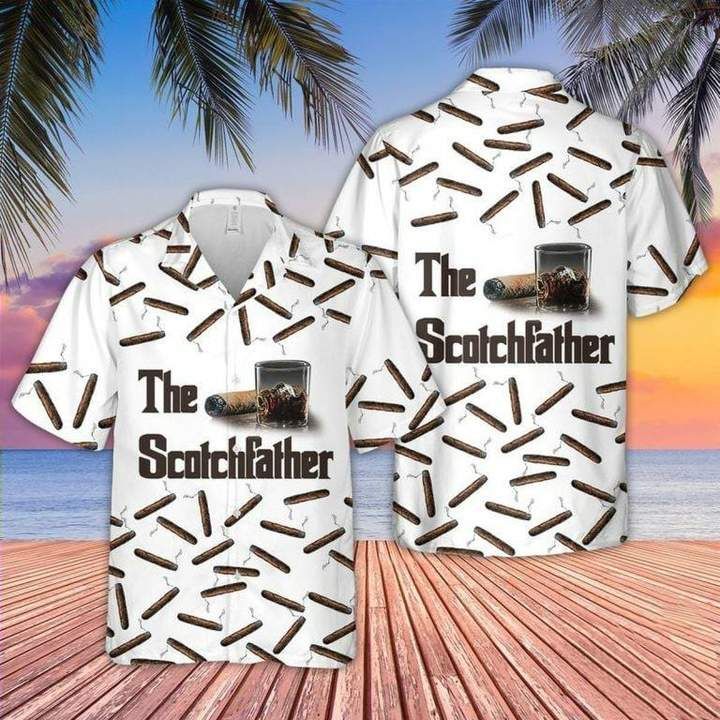 The Scotch Father Hawaiian Shirt | Unisex | Adult | Hw4285