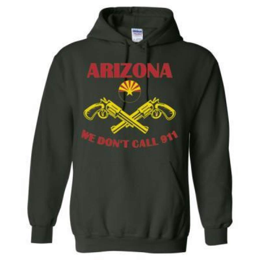 AGR Arizona We Don’t Call 911 – Heavy Blend™ Hooded Sweatshirt