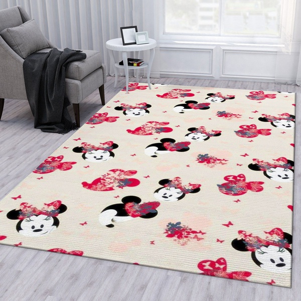 Minnie Mouse Ver3 Movie Area Rug Bedroom Rug Home US Decor