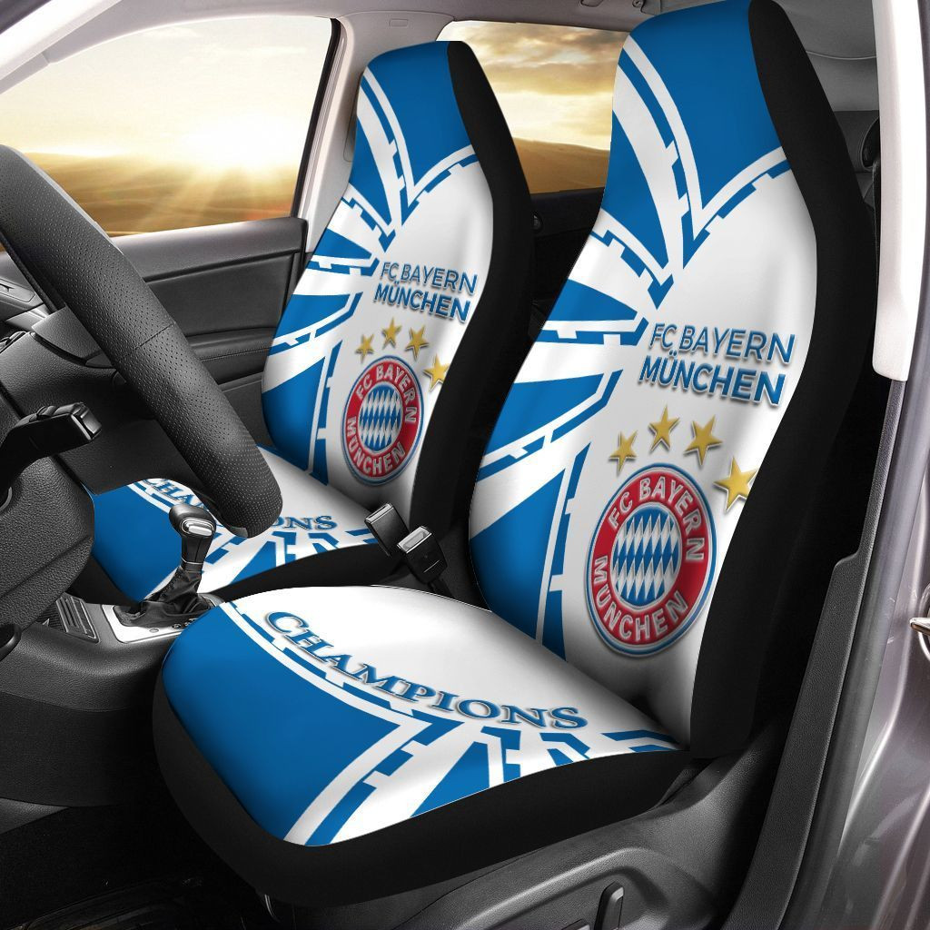 Bayern Muchen Car Seat Cover Ver 67 (Set Of 2)