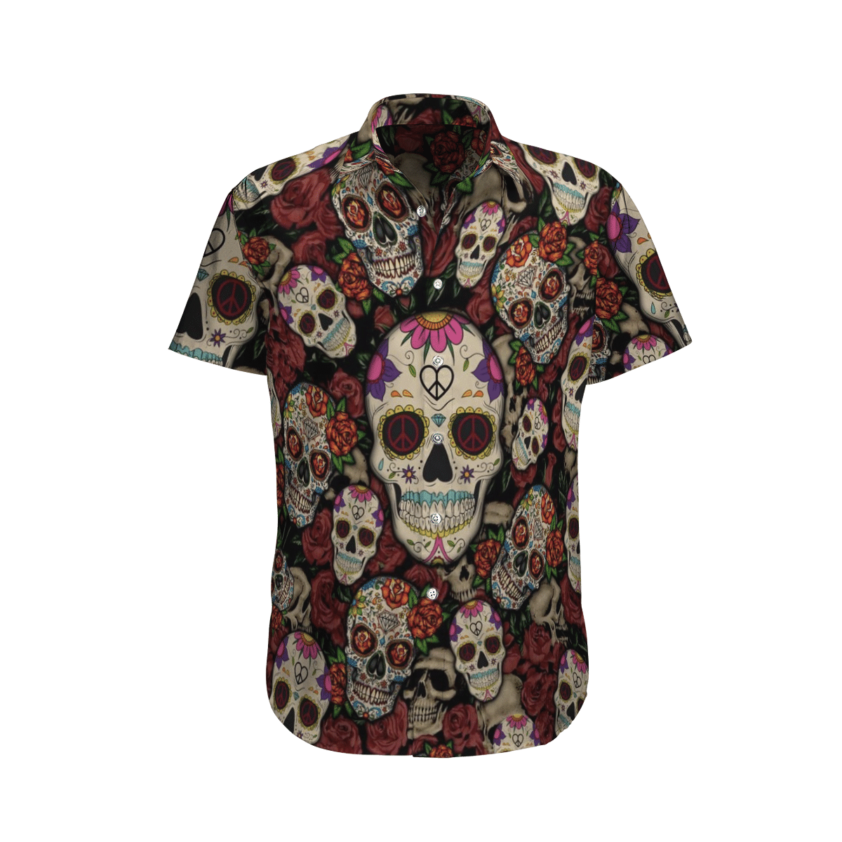 Skull Hawaii Shirt Ha88439