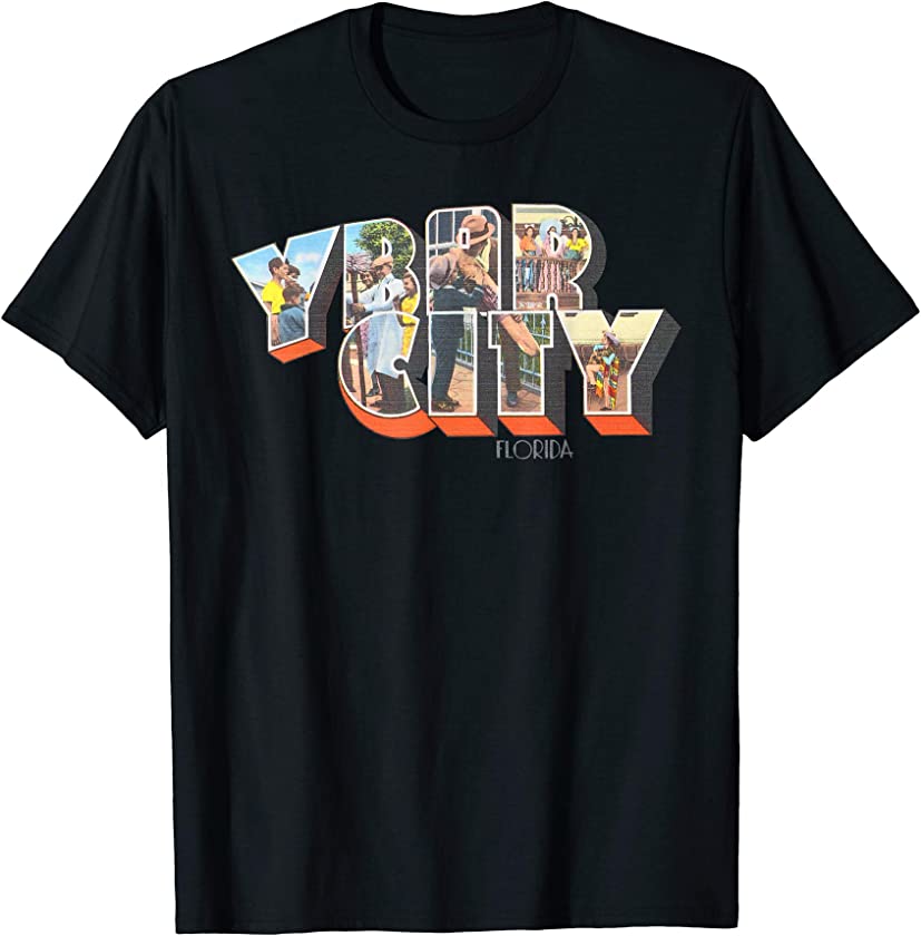 Ybor City Florida FL Vintage Retro Souvenir T-Shirt