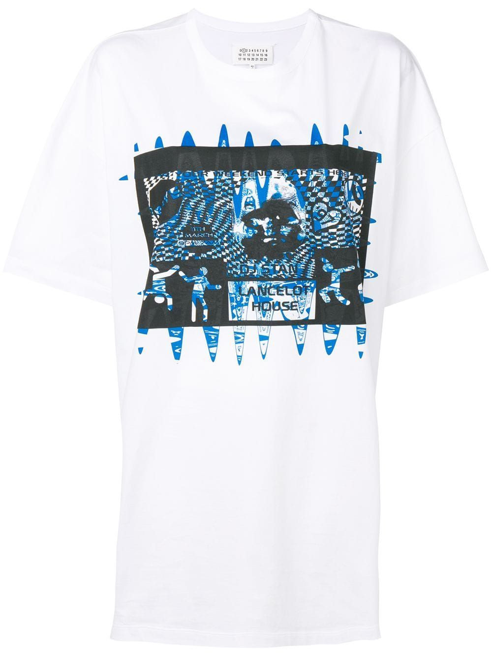 Maison Margiela Overd Graphic Print Shirt