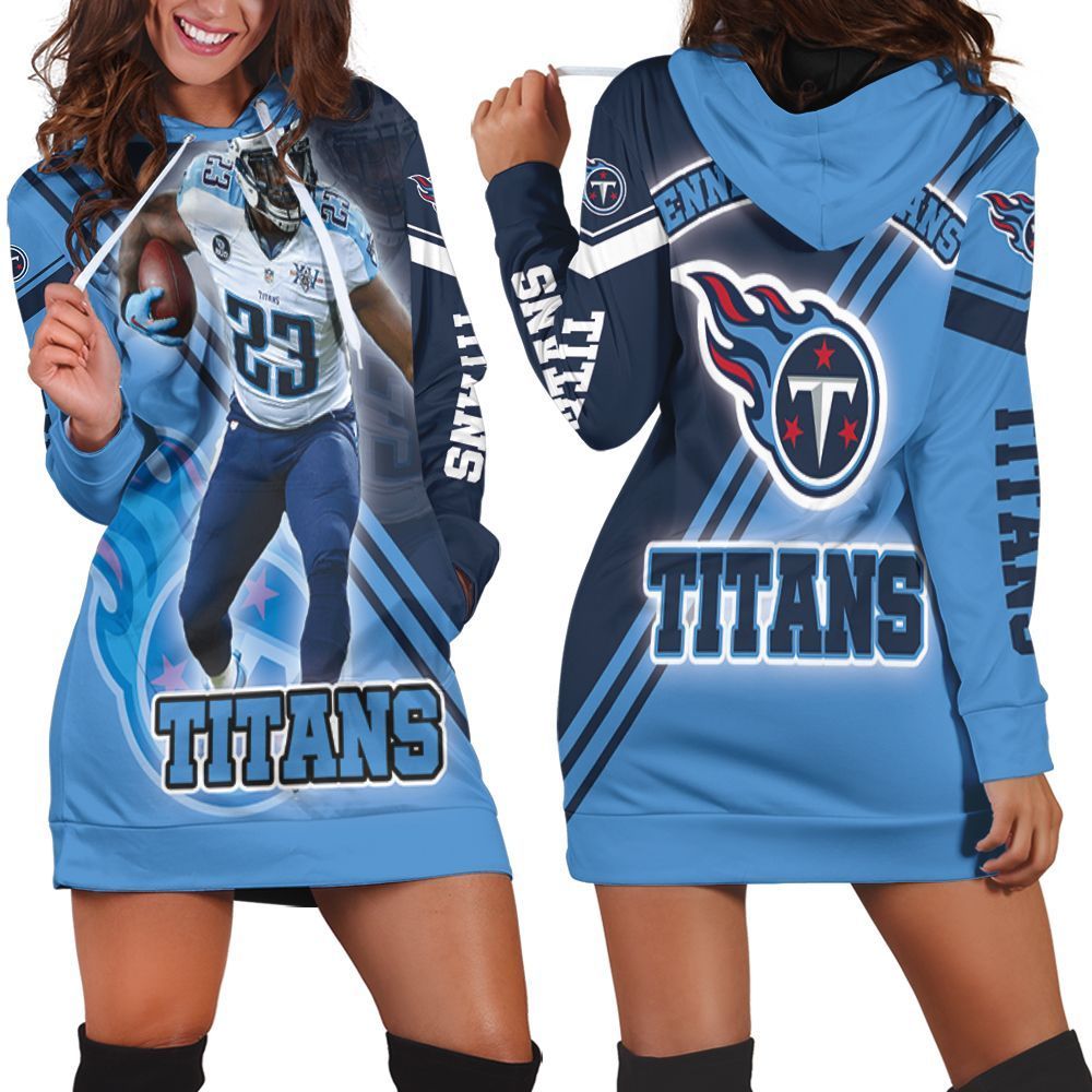 Tye Smith 23 Tennessee Titans Afc Division South Super Bowl 2021 3D Hoodie Dress