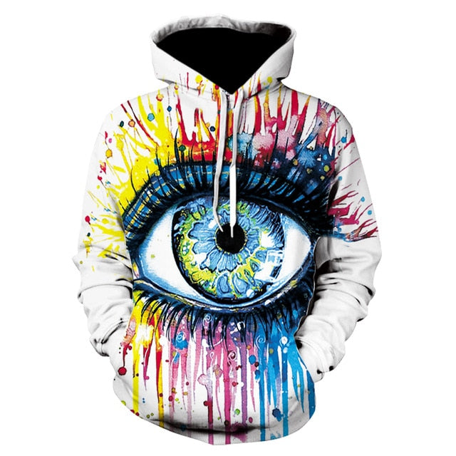 Streetwear Hip Hop Harajuku 3D Print Naruto Hoodies