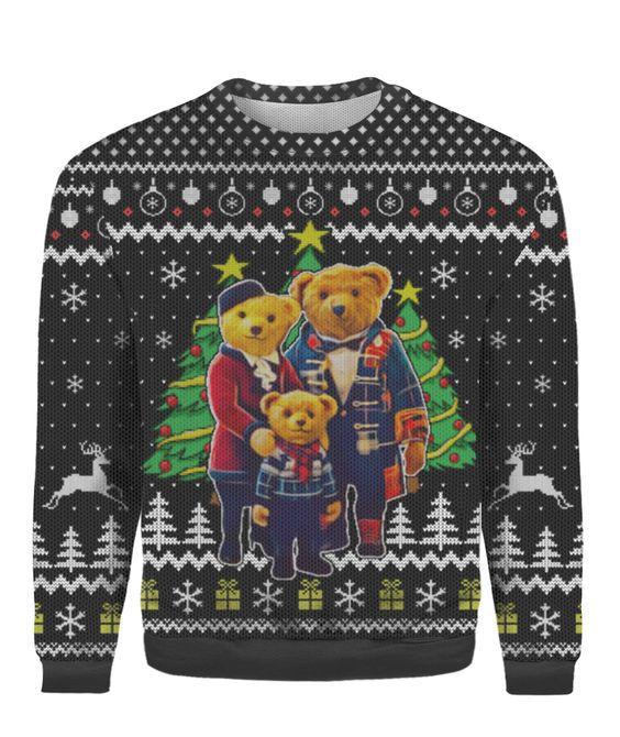 Christmas Bear Ugly Christmas Sweater | For Men & Women | Adult | Us6247