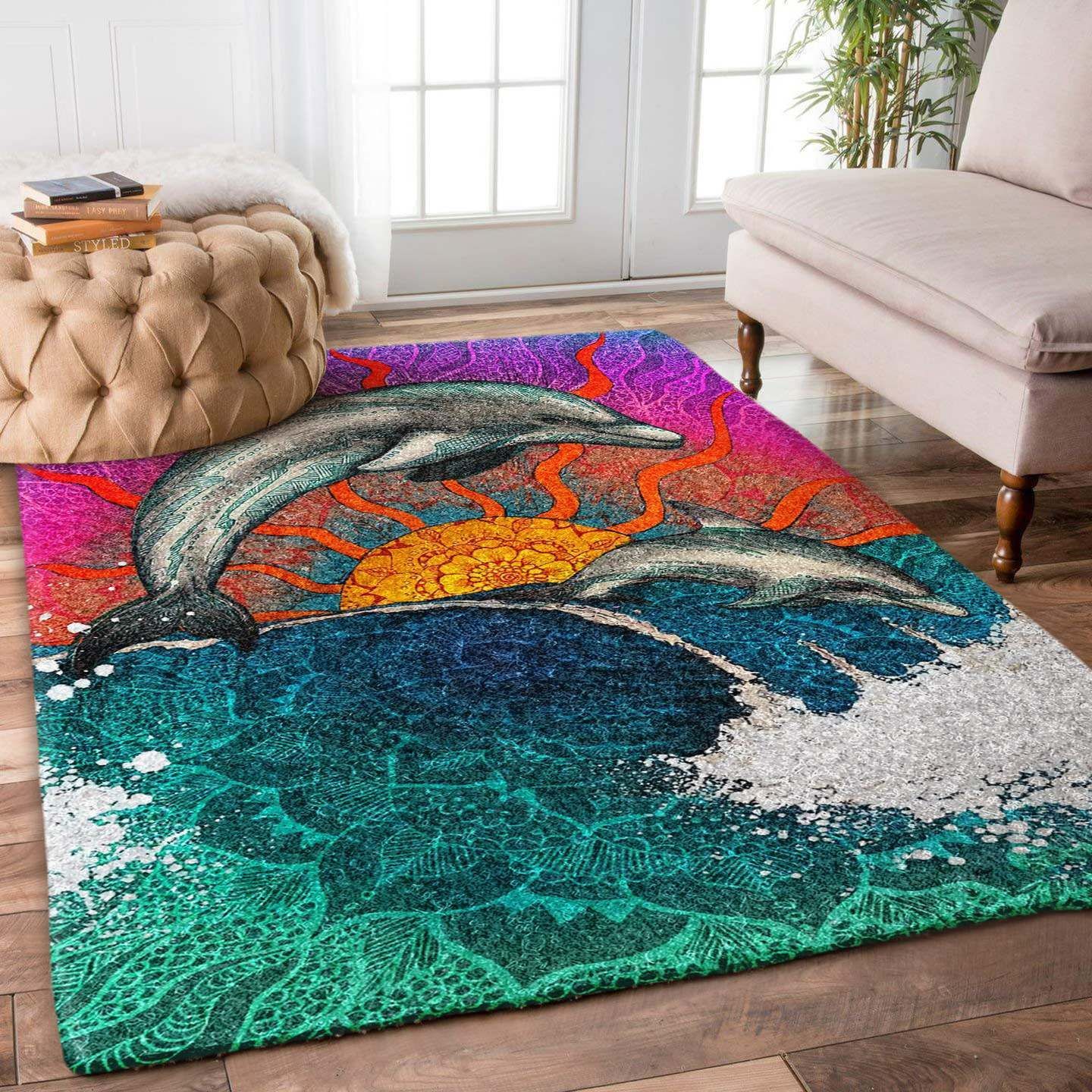 Mandala Dolphin Rug TTVNNHP DNNTVN