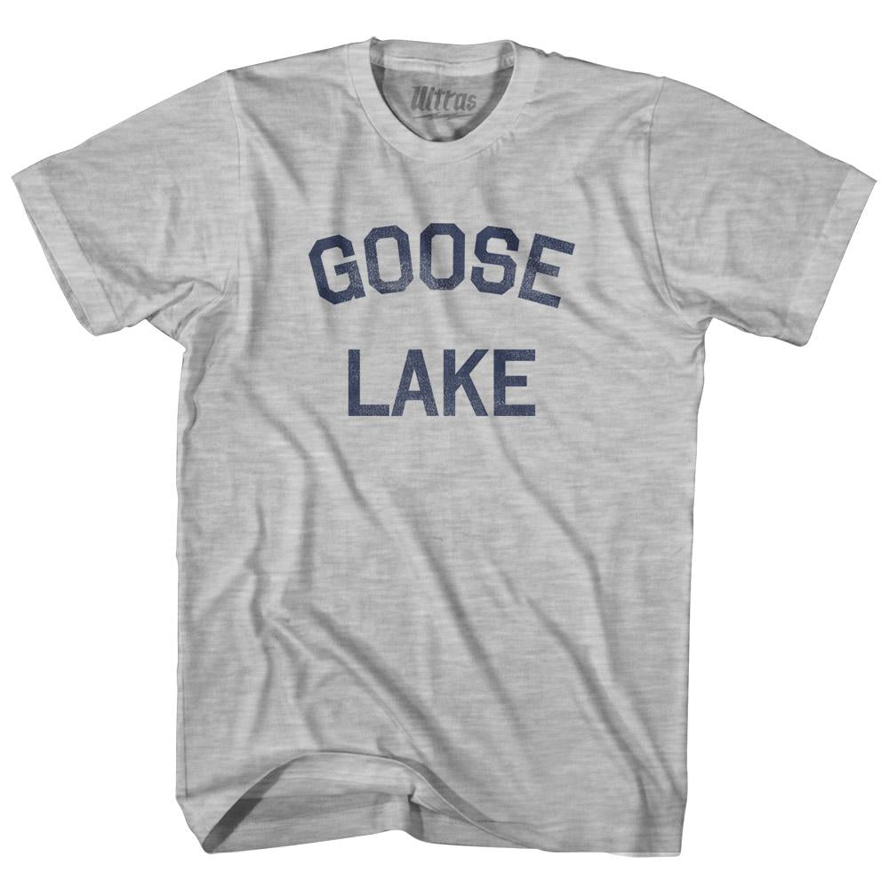 Alaska Goose Lake Adult Cotton Vintage T-shirt