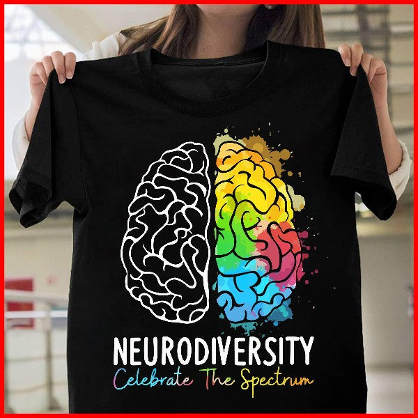 Neurodiversity Celebrate The Spectrum Standard/Premium T-Shirt