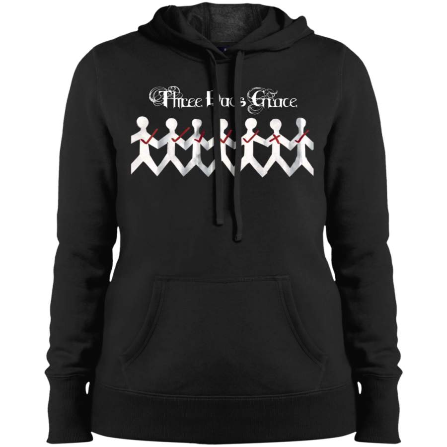 Flycro Men’s Three Days Grace Ladies’ Pullover Hoodie