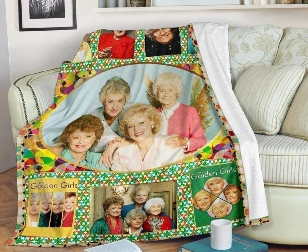 Amazing The Golden Girls Fleece Blanket