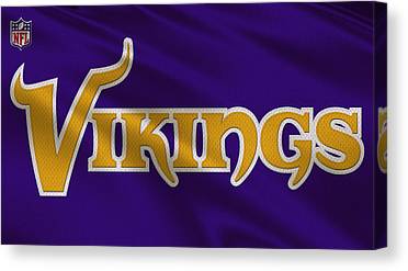 2 Minnesota Vikings Uniform Joe Hamilton Canvas Print