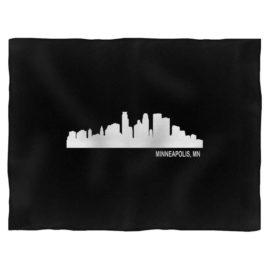 Downtown Skyline Minneapolis Blanket