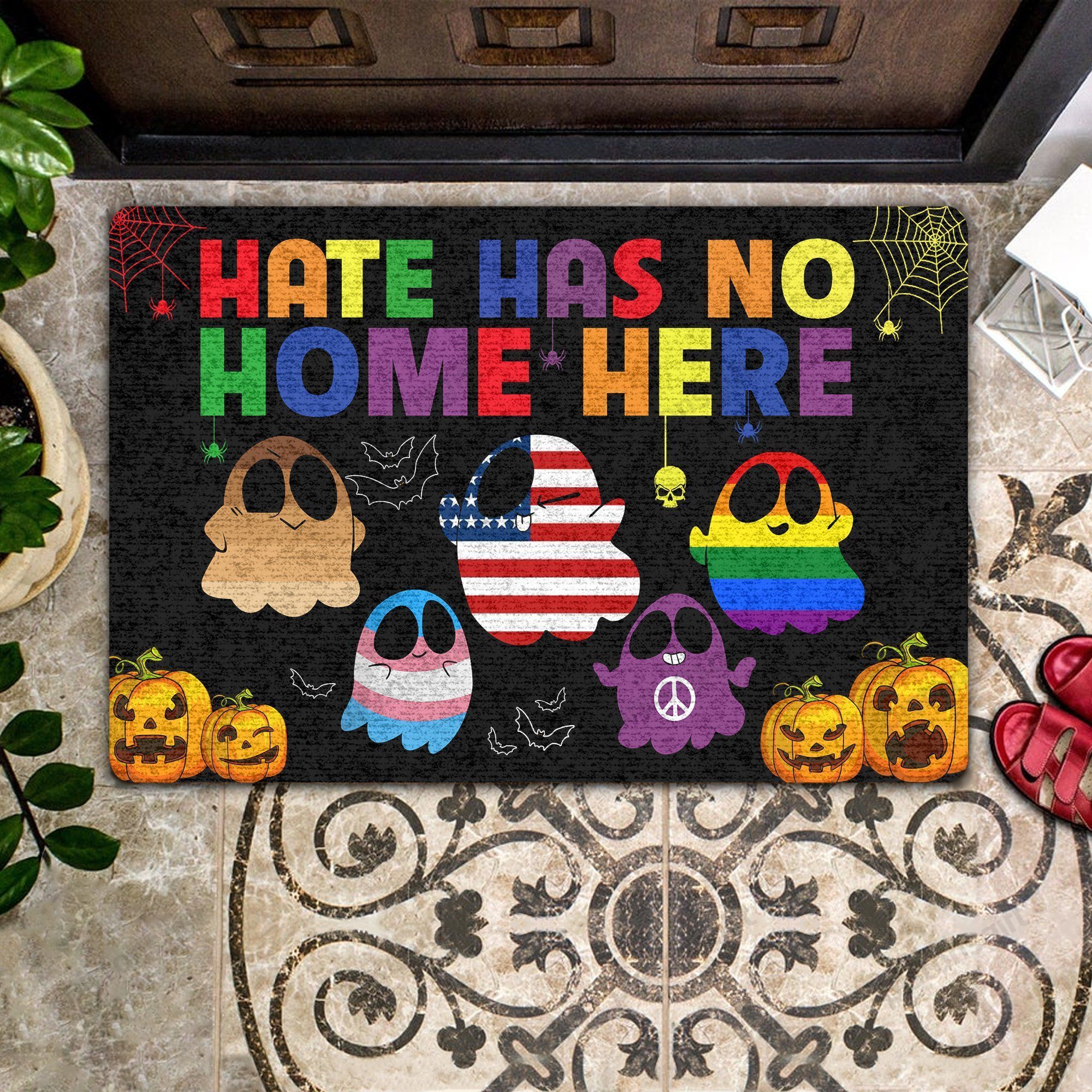 Hate Has No Home Here All Over Printing Doormat