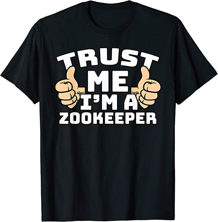 Zookeeper Shirt Zoo Animal Keeper Zoologist Safari Gift Idea T-Shirt