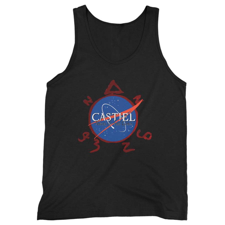 Castiel Angel Of The Lord Nasa Supernatural Man’s Tank Top