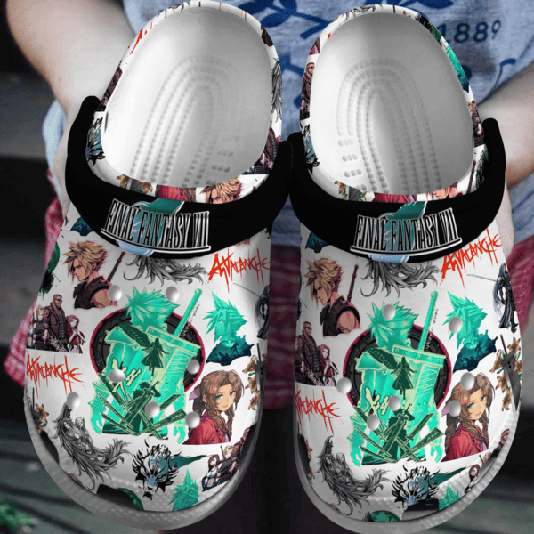 Final Fantasy Vii Rebirth Movie Crocss Clogs For Men Women And Kid Ttp2405758752