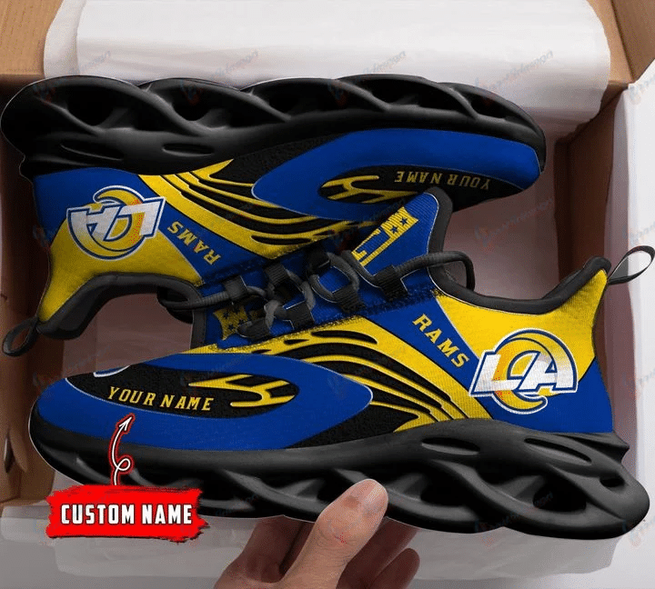 Los Angeles Rams Yezy Running Sneakers 702