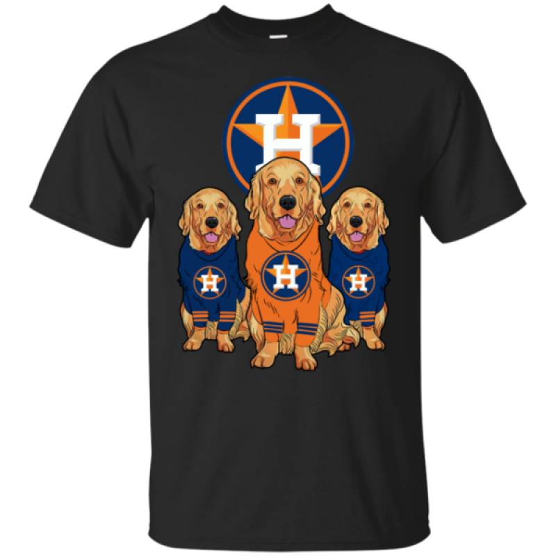 Golden Retriever Houston Astros Shirt